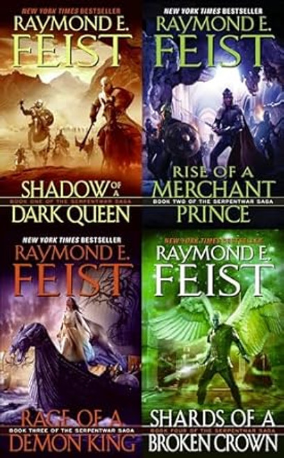 Raymond E. Feist The Serpentwar Saga 4 Books Complete