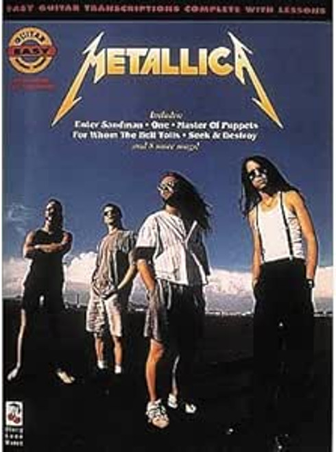 Cherry Lane Metallica Easy Guitar Tab Songbook
