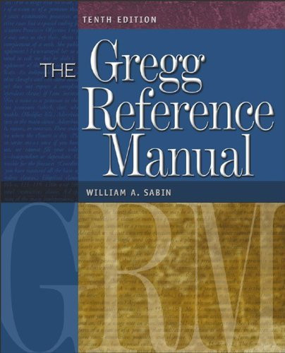 The Greg Reference Manual