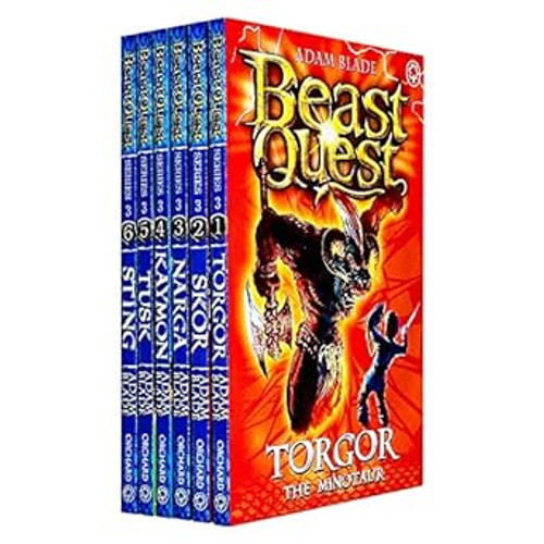 Beast Quest Box Set Series 3 The Dark Realm 6 Books Collection Set