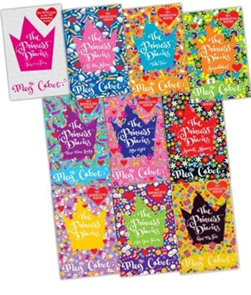 Meg Cabot The Princess Diaries 10 Books Collection Pack Set