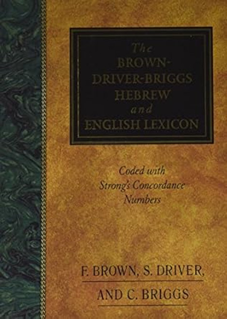 The Brown-Driver-Briggs Hebrew and English Lexicon Coded