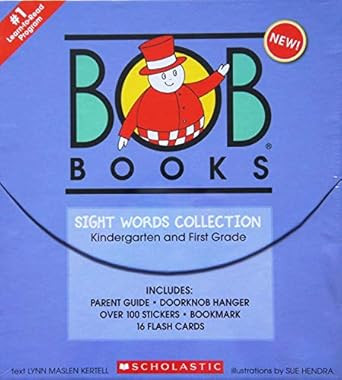 BOB Books SIGHT WORDS COLLECTION Book Box Set [Kindergarten &