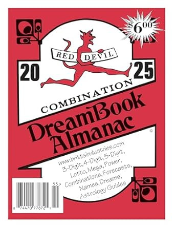 2016 Red Devil Dream Book & Almanac - Lottery Book