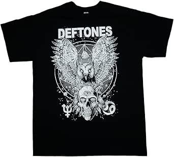 Deftones - Owl and Skull - Men's T-Shirt Black