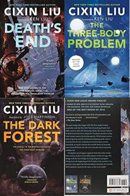 Cixin Liu Three Body Problem Collection 3 Books Set