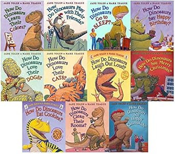 How Do Dinosaurs Board Book Set