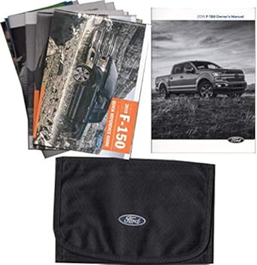 2019 Ford F-150 Pickup Truck Owner's Manual Package with