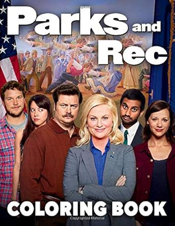 Parks And Rec Coloring Book