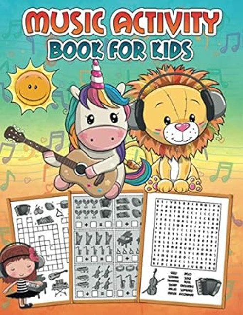 Music Activity Book for Kids