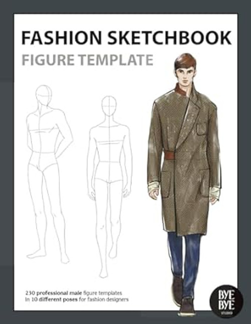 Fashion Sketchbook Figure Template
