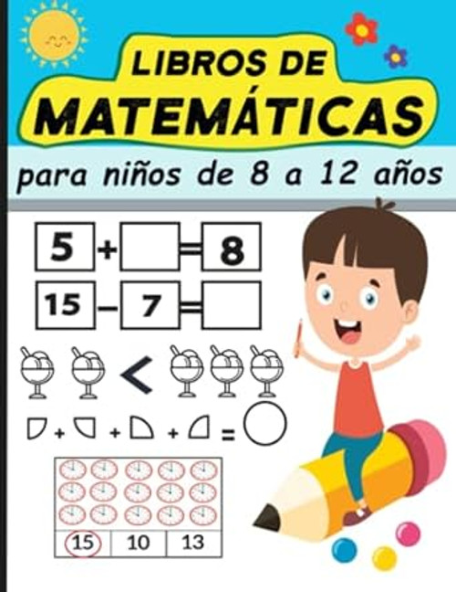 libros de matematicas para ninos de 8 a 12 anos