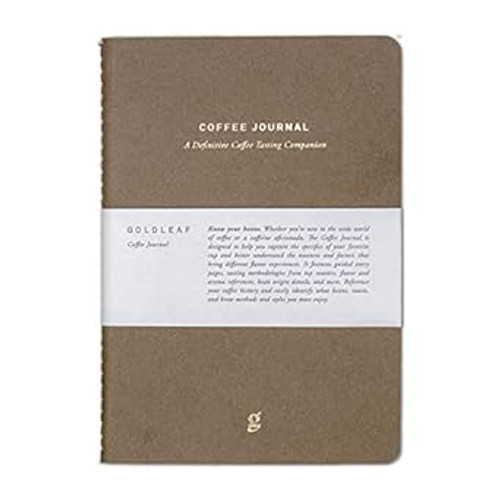 Goldleaf Coffee Journal Find YOUR Best Coffee With This
