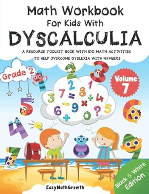 Math Workbook for Kids with Dyscalculia. A resource toolkit book