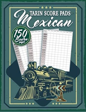 Mexican Train Score Pads