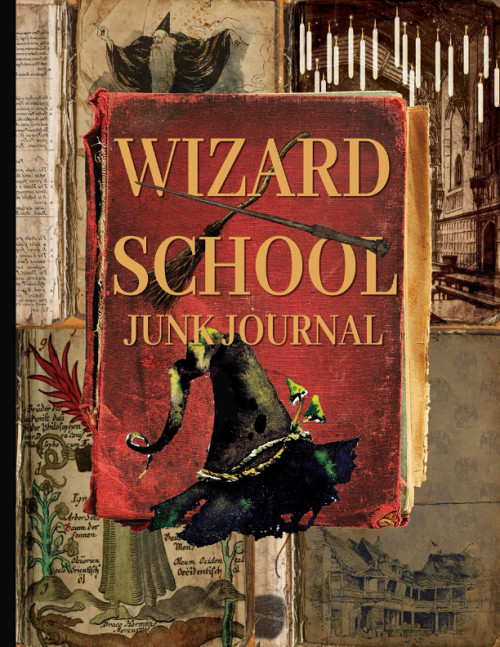 Wizard School Junk Journal