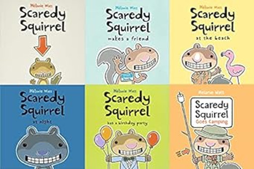 Scaredy Squirrel Series Set
