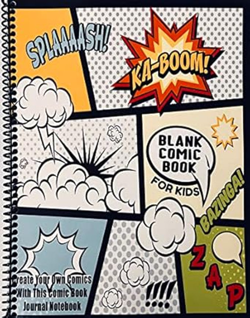 Blank Comic Book For Kids