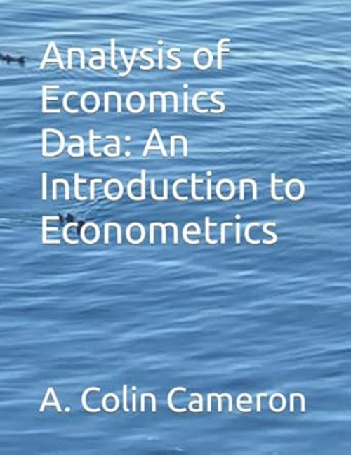 Analysis of Economics Data