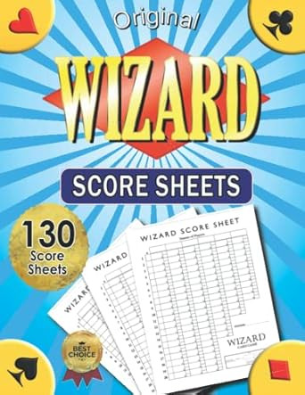 Original Wizard Score Sheets