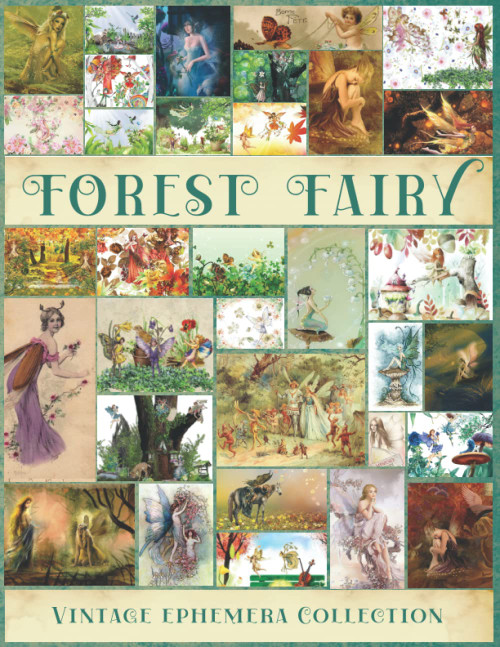 Forest Fairy Vintage Ephemera Collection
