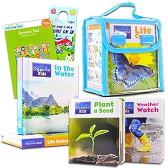 Encyclopedia Britannica Board Books Set For Toddlers and