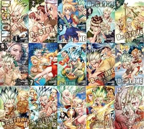 Dr. STONE Manga Vol. 1-15