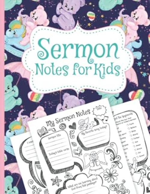 Sermon Notes For Kids Ages 7-12