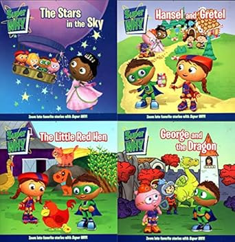 Super Why George and the Dragon The Little Red Hen Hansel