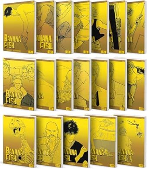 Banana Fish Manga Complete 19-book Set Vol. 1-19 by Akimi Yoshida