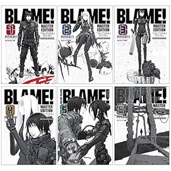 BLAME! Manga Vol 1-6 Complete Master Edition 6-book Set by