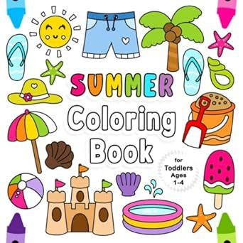 Summer Coloring Book
