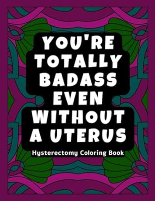 Hysterectomy Coloring Book