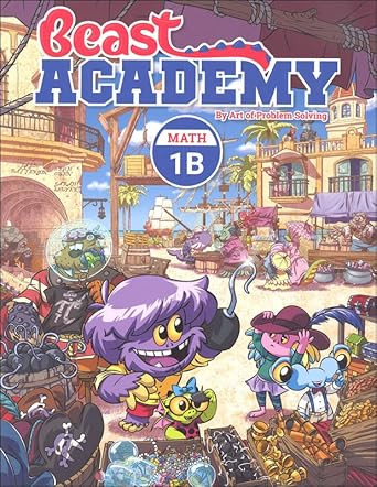 Beast Academy 1B Math Guide and Practice