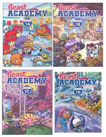 Beast Academy Grade 1 Math Guide and Practice