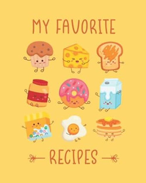 Kids Recipe Book Blank