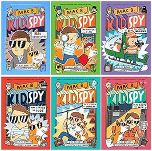 Mac B. Kid Spy Series 6 Books Set