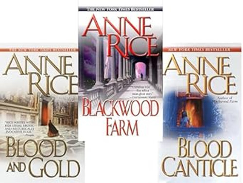 Anne Rices Vampire Chronicles 3 Books Collection