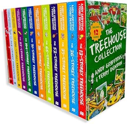 The Treehouse Series 12 Books Collection Set By Andy Griffiths