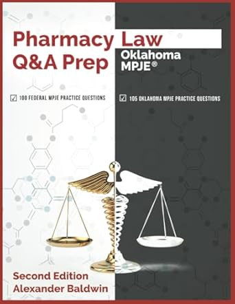 Pharmacy Law Q&A Prep