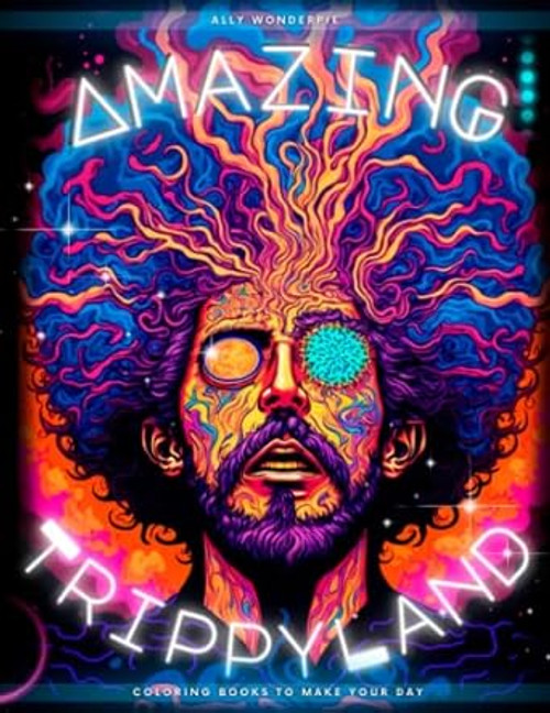 Amazing Trippyland Coloring Book