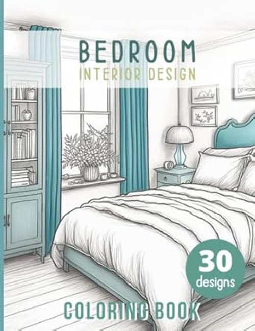 Bedroom coloring book