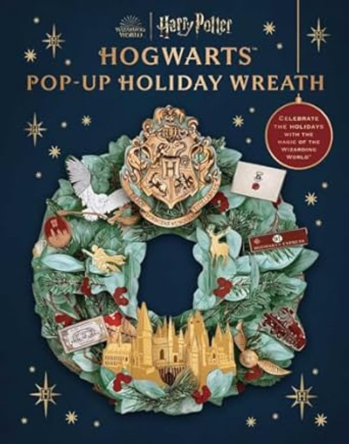 Harry Potter: Hogwarts Pop-Up Holiday Wreath