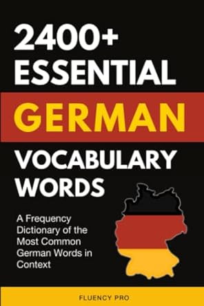 2400+ Essential German Vocabulary Words