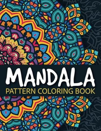 Mandala Pattern Coloring Book