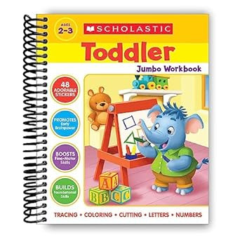 Scholastic Toddler Jumbo Workbook
