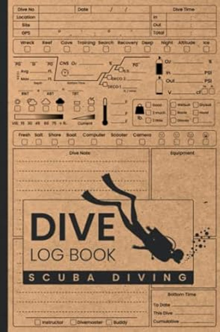 Dive Log Book Scuba Diving