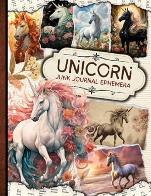 Unicorn Junk Journal Ephemera