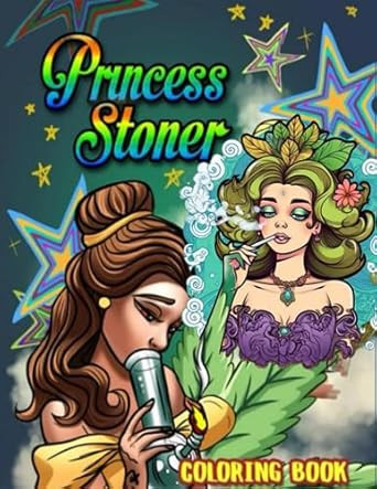 Princess Stoner Coloring Book