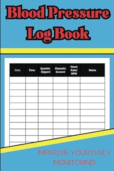 Blood Pressure Log Book